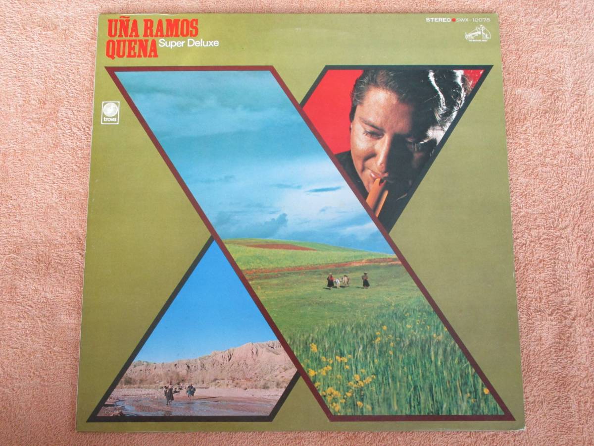 LP 国内盤 アルゼンチン音楽 フォルクローレ ウニャ・ラモス Una Ramos「ケーナ・スーパー・デラックス」(ビクター)拍卖