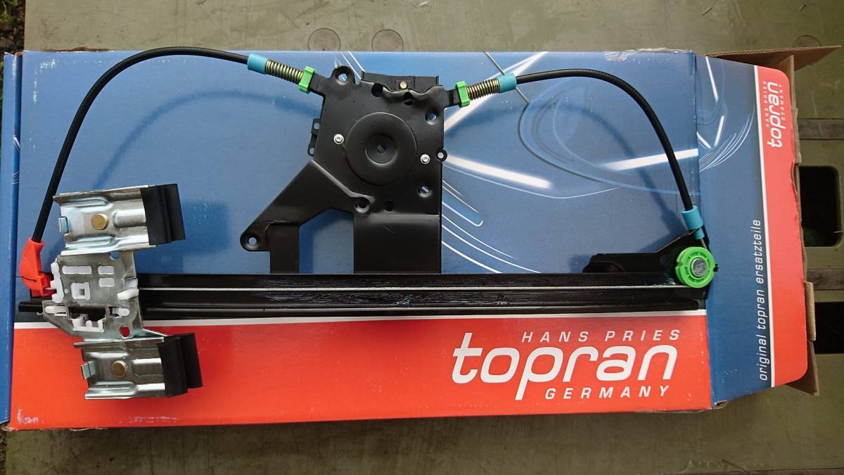 ゴルフ3/ゴルフ3ワゴン/ヴェント/リアパワーウインドレギュレター/左/1H4839461A/新品/TOPRAN製拍卖