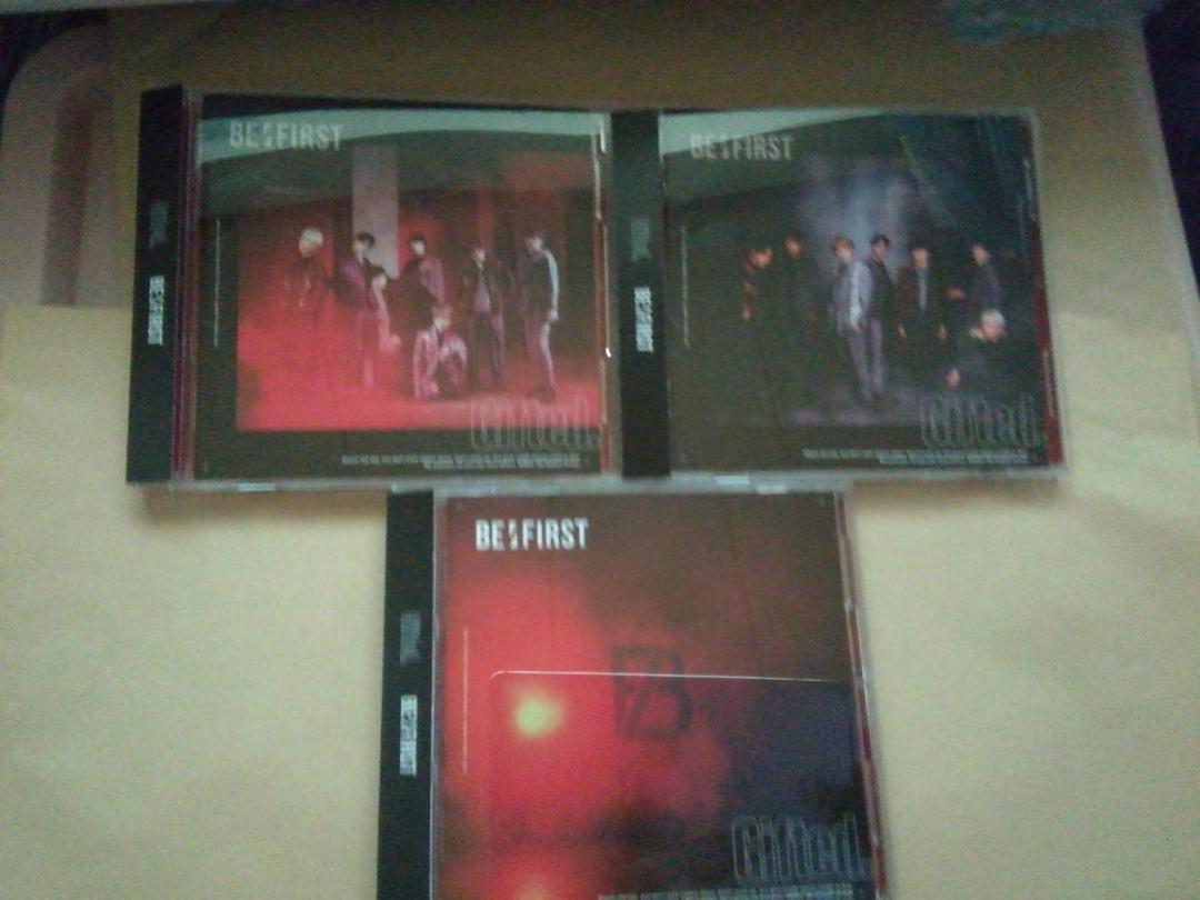 未再生品 Gifted. 3形態セット 特典なし BE:FIRST デビューシングル ビーファースト 初回限定盤+AB 1st拍卖