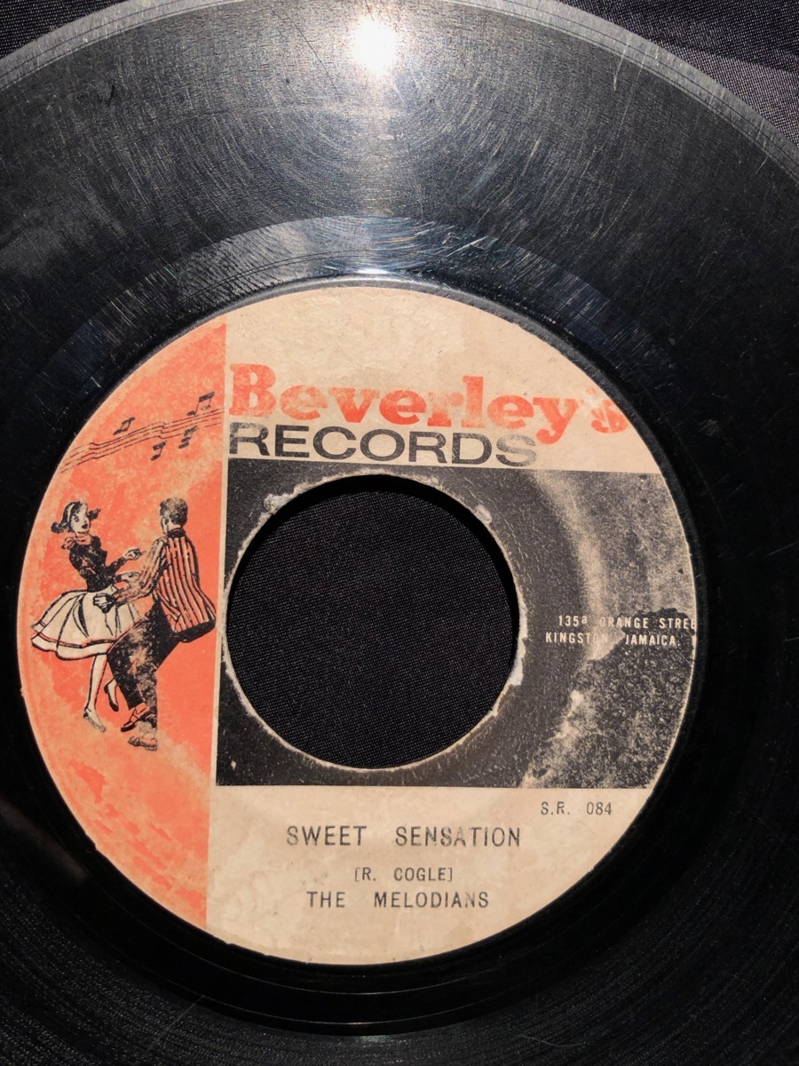 オリジナル盤 The Melodians / Sweet Sensation 7inch Beverley's Records拍卖