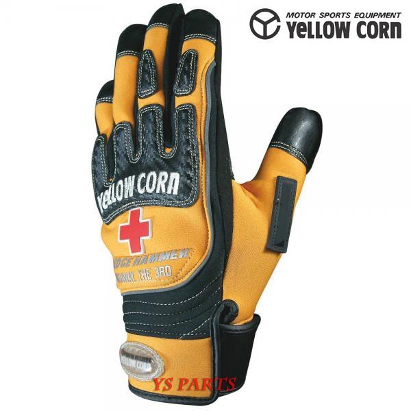 【正規品】イエローコーンYG-084Rオールウェザーグローブ イエローS【ネオプレン素材採用,リフレクター/シールドワイパー付】拍卖