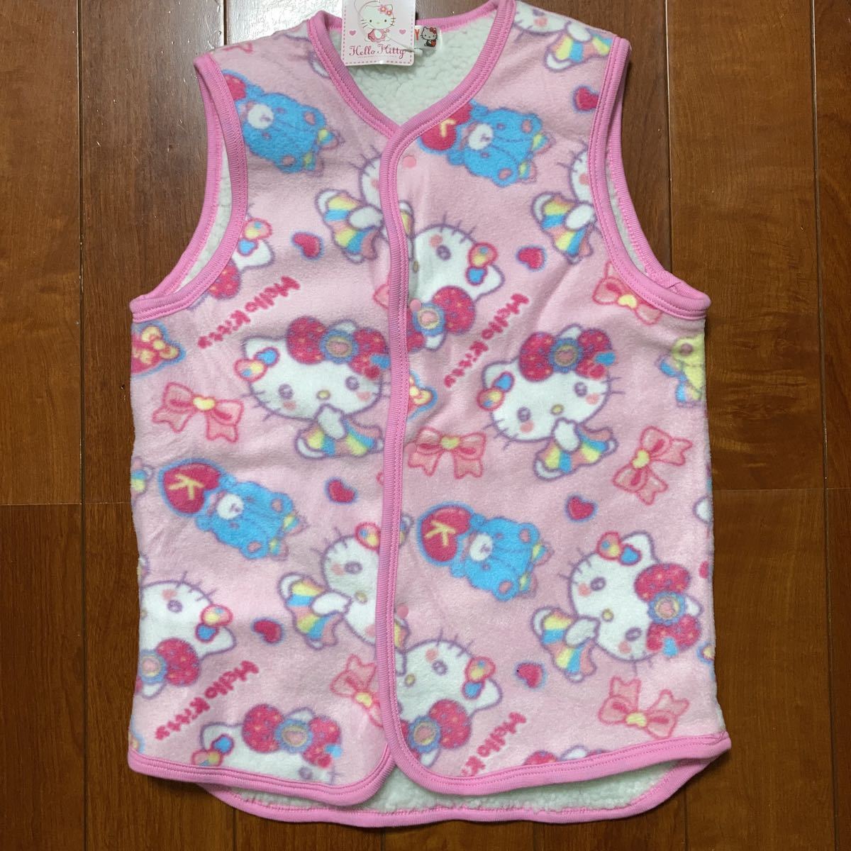 ハローキティ・スリーパー・パジャマ・ピンク・80~95拍卖