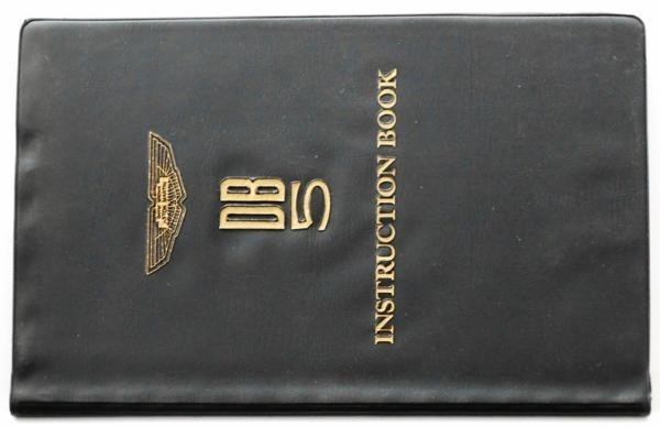 ASTON MARTIN DB5 Instruction book 英語版拍卖