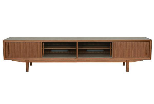 北欧風 チークカラー TVボード TV台 テレビボード テレビ台 200 新品 一部地域除く送料無料拍卖