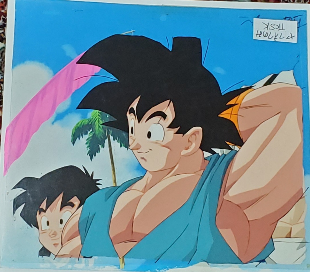 最終回 ドラゴンボールZ 孫悟空 孫悟天 セル画 鳥山明 拍卖