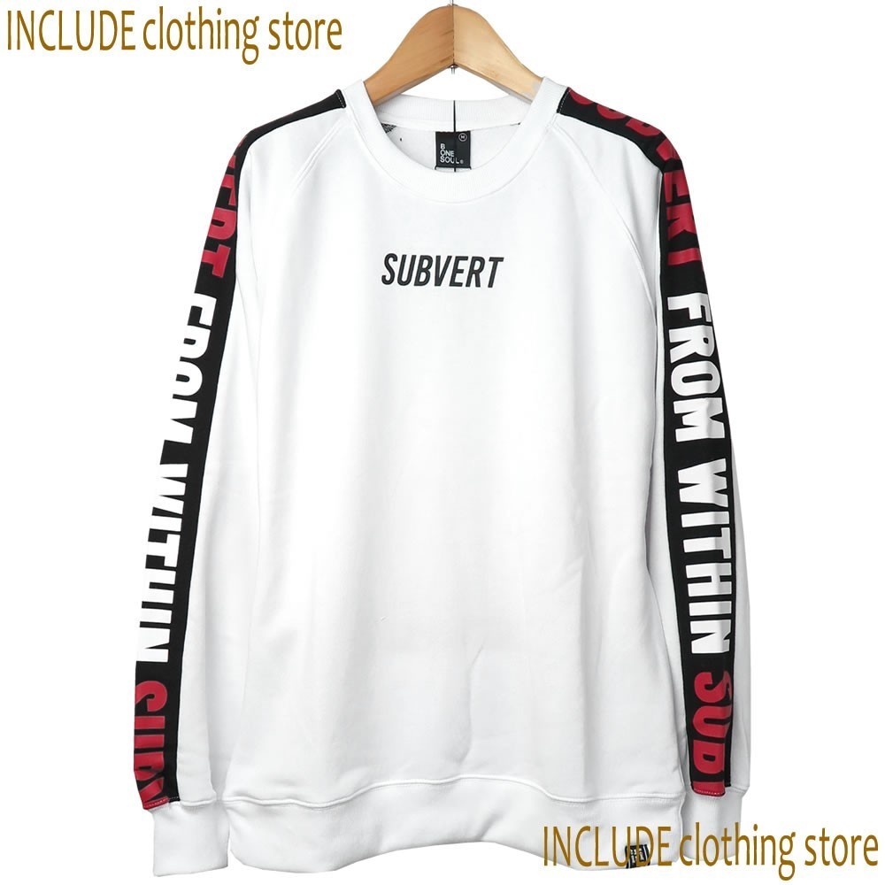 ドロップショルダー 裏毛 スウェット 袖ライン ラグラン袖 ロゴ ビッグシルエット オーバーサイズ トレーナー 送料込拍卖