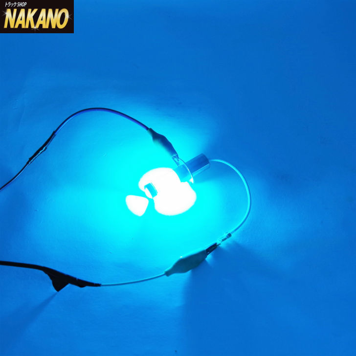 トラック用 LED H3バルブ アイスブルー COBタイプ 12V/24V共用 ホワイトアウト時に拍卖