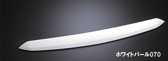 トヨタ 30系 前期 アルファード30 GGH/AGH3#前期 アルファード専用 ボンネットトップモールカバー エアロパーツ 070パールホワイト拍卖