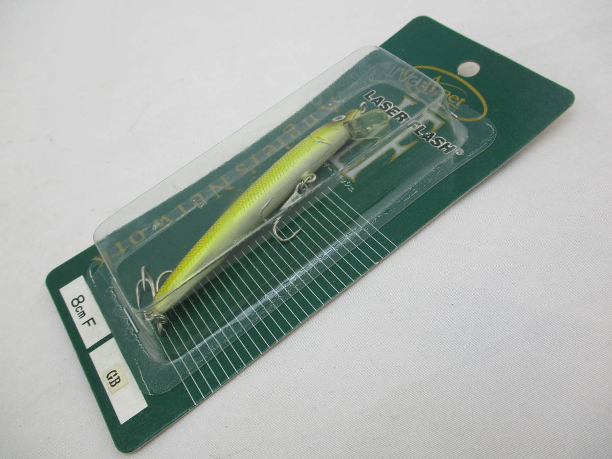 A-net■キクチミノー レーザーフラッシュ 8㎝-F(ゴールドブラック) 激レア!!拍卖