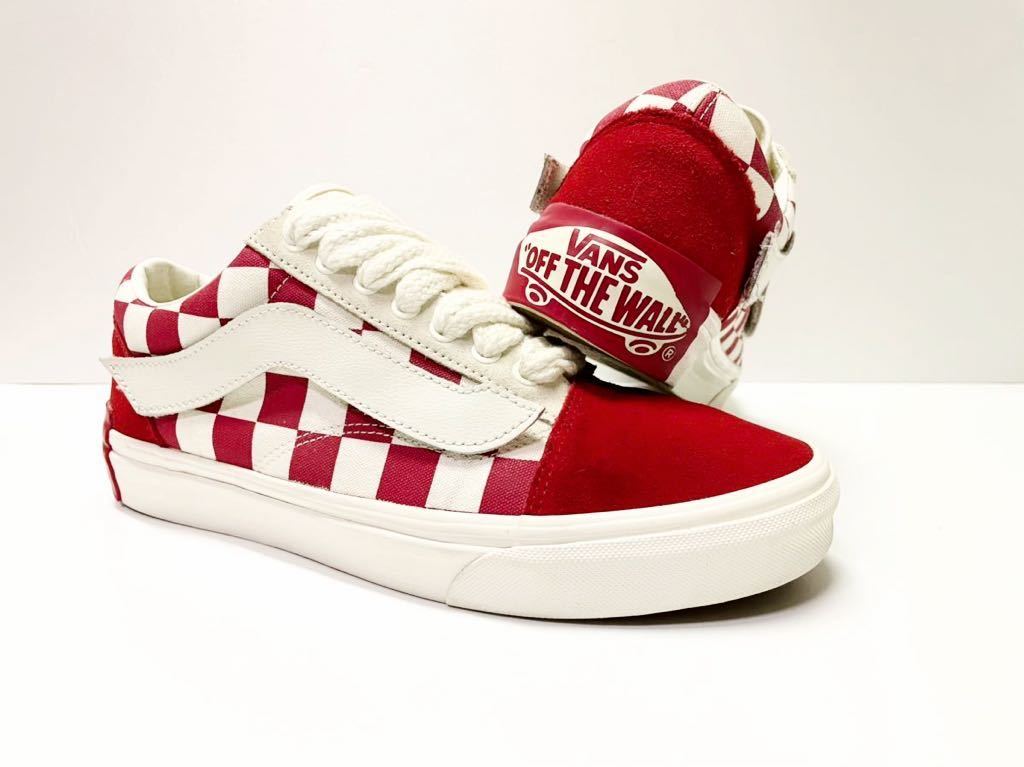 美品!! 希少!! VANS OLD SKOOL X PURLICUE YEAR OF THE PIG バンズ オールドスクール イヤー オブ ピッグ 白 × 赤 デカロゴ 限定 別注拍卖