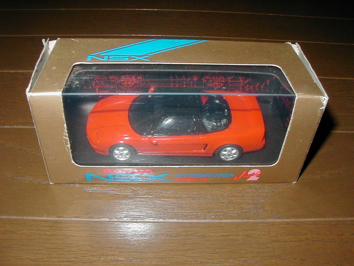ROSSO ロッソ 1/43 ホンダNSX 左ハンドル欧州輸出仕様 レッド HONDA NSX拍卖