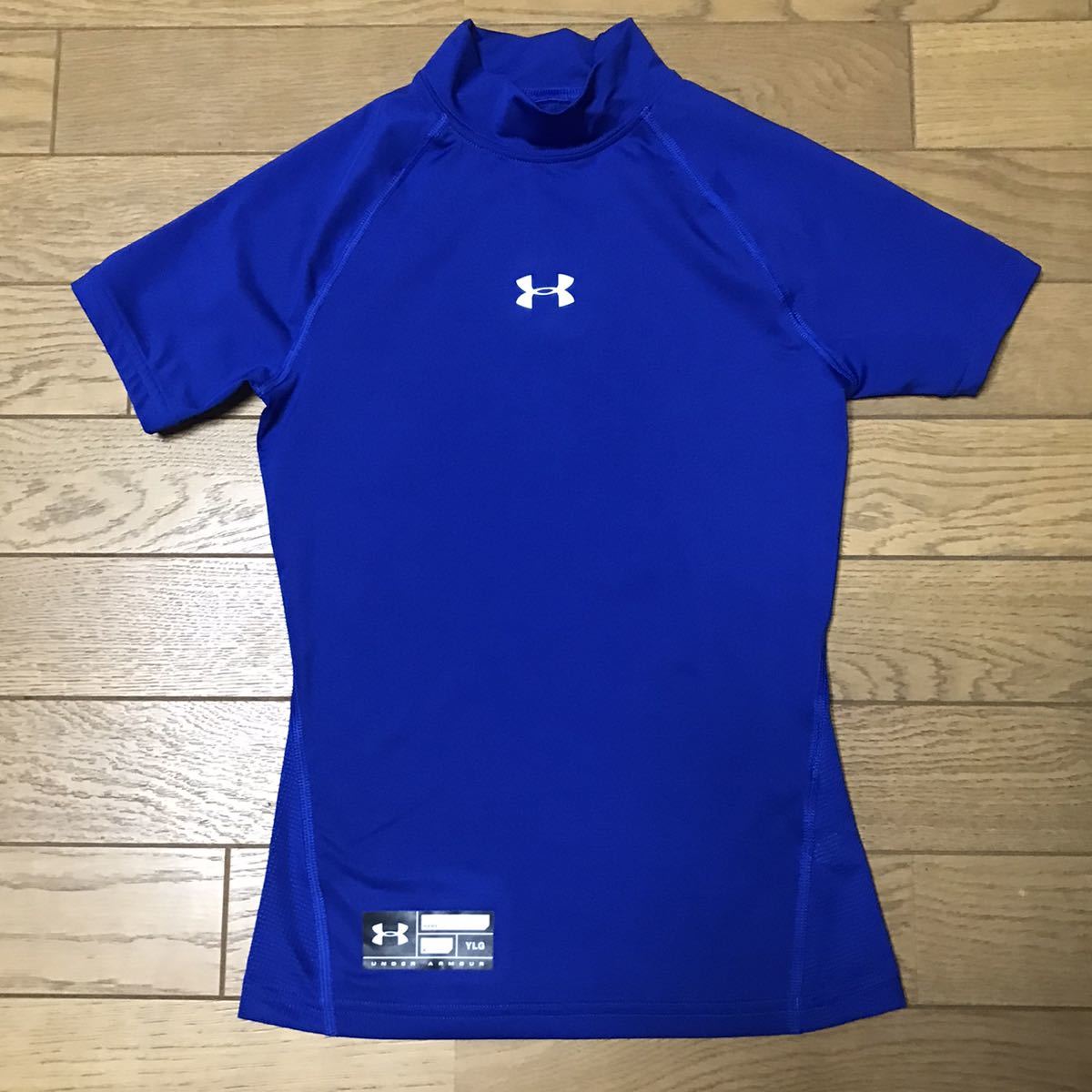 UNDER ARMOUR KID’S COMPRESSION SHORT SLEEVE T-SHIRTS size-YLG(着丈49身幅33) 中古(美品) 送料無料 NCNR拍卖