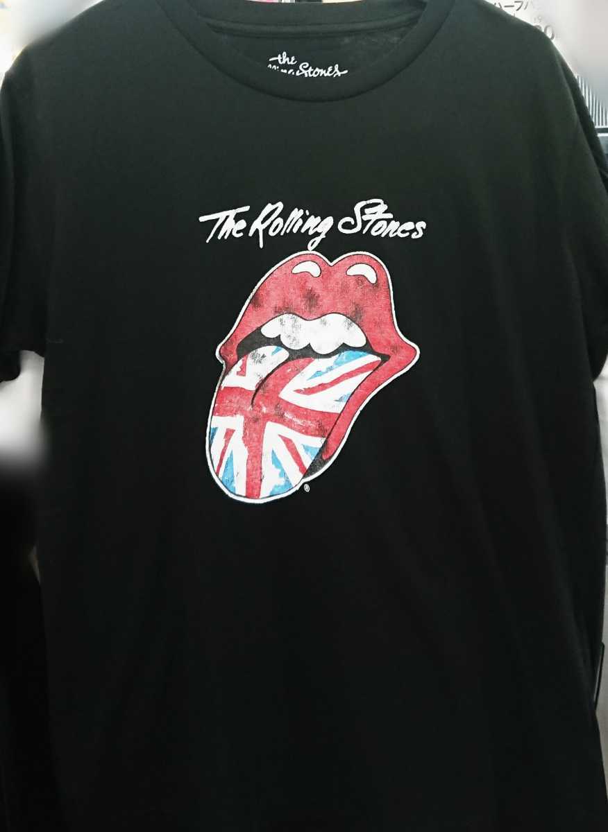 即決 ザ・ローリング・ストーンズ メンズ ライセンスTシャツ【L】新品タグ付き The Rolling Stones拍卖
