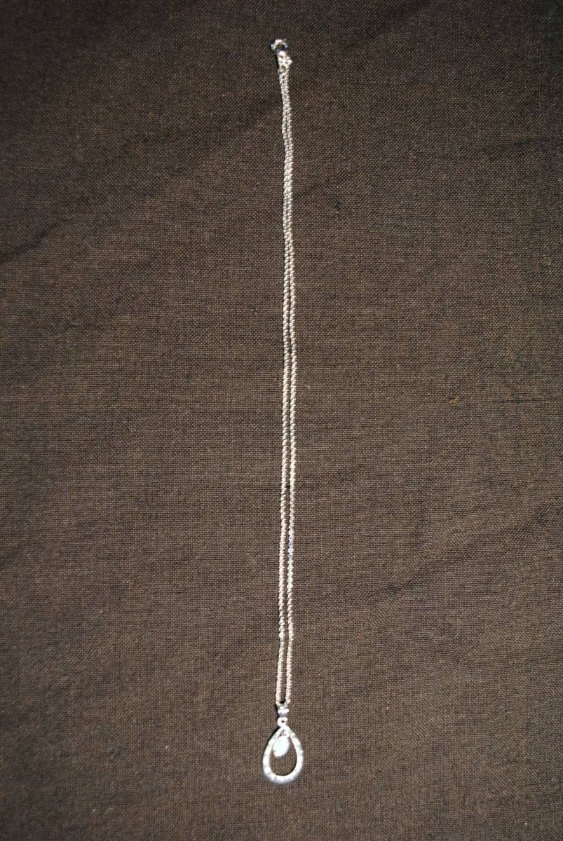 祐5 高級水晶ペンダント 高級純銀枠&鎖(両方にSilver 刻印) 拍卖