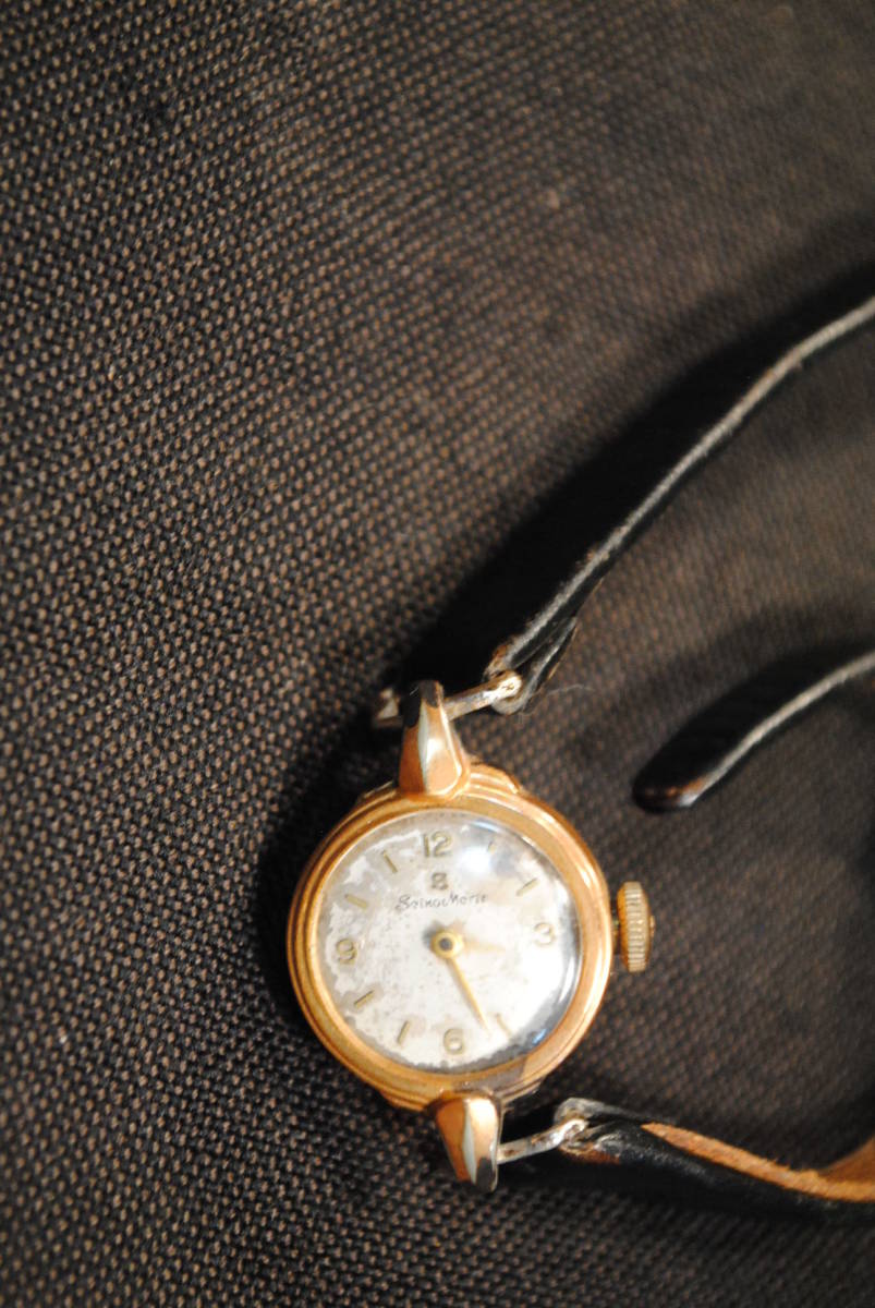 アンティーク腕時計 セイコー Merit 女性用 文字盤16ミリ拍卖