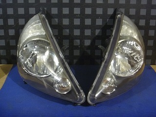 #1142 GD1 フィット 左右ヘッドライト ハロゲン点灯確認済み★拍卖