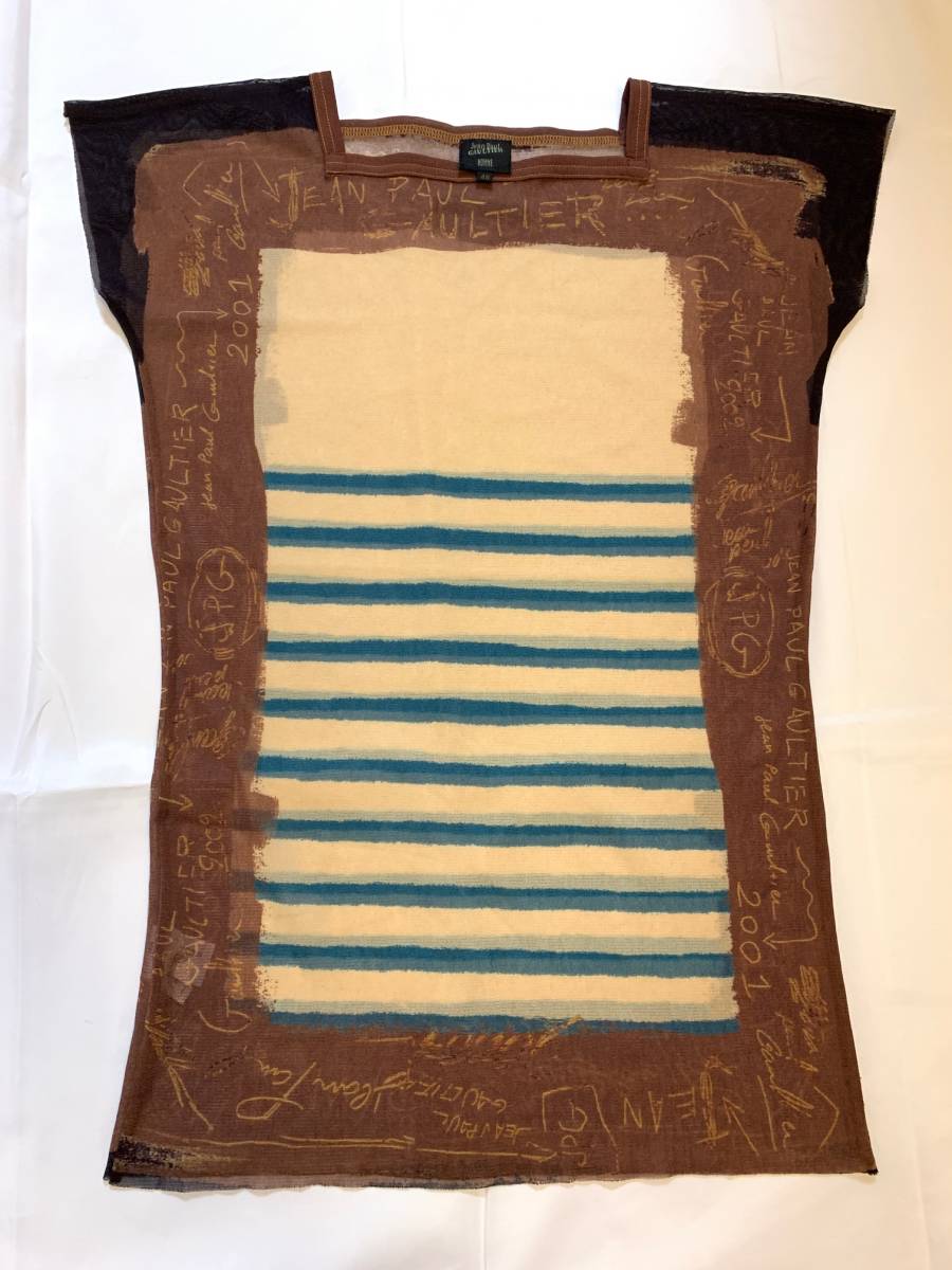 Jean Paul GAULTIER ジャンポール ゴルチエ ゴルチェ トップス カットソー アーカイブ パワーネット メッシュ archive tops拍卖