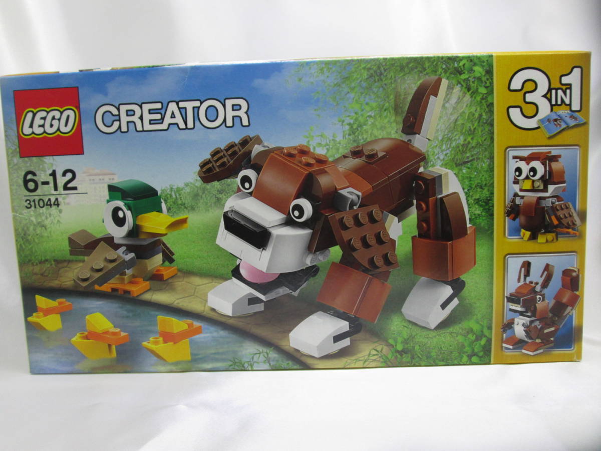 D3■新品 レゴ LEGO クリエイター 公園の動物たち 31044拍卖