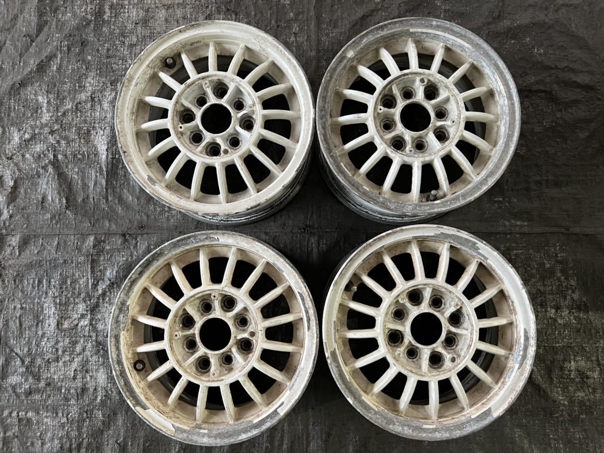 激レア!ブリジストン製/13×5.5j+38/4穴114.3/100マルチ/4本セット 軽量拍卖