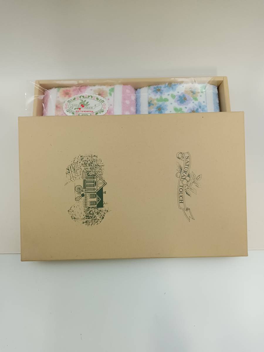 0503-0016 未使用★ ウォッシュタオル 2枚 綿100% 日本製拍卖