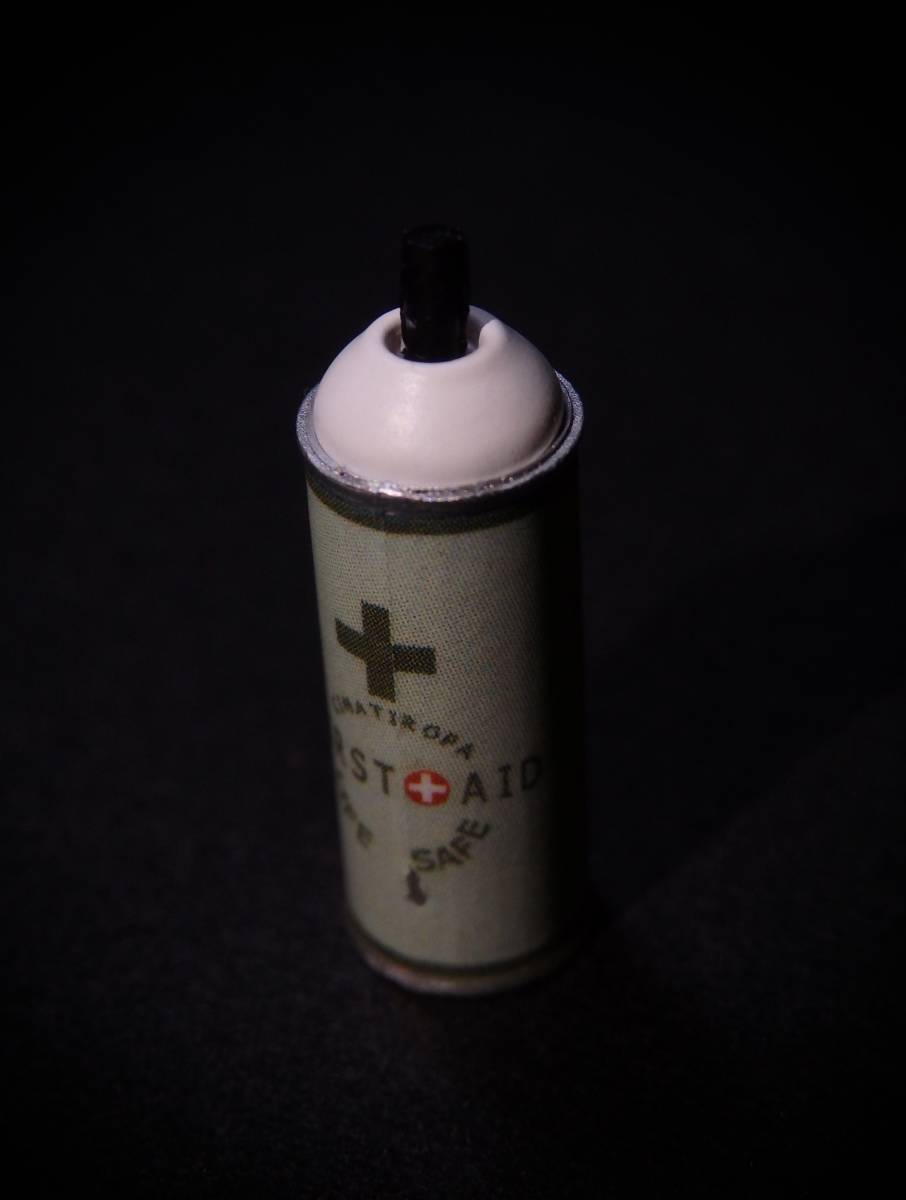 【値上げ予定】UBTOYS製 模型 1/6 スケール 女性 男性 フィギュア用 装備 部品 小物 バイオハザード 救急スプレー (未使用拍卖