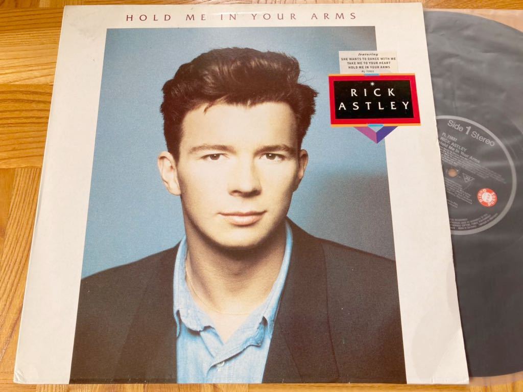 【ドイツ盤 】LP RICK ASTLEY / HOLD ME IN YOUR ARMS /リック・アストリー 1988年拍卖