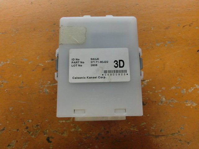 SX4 コンピューター 平成24年 DBA-YA11S キーレス 37171-80J22 19.3万km 1.5XG拍卖