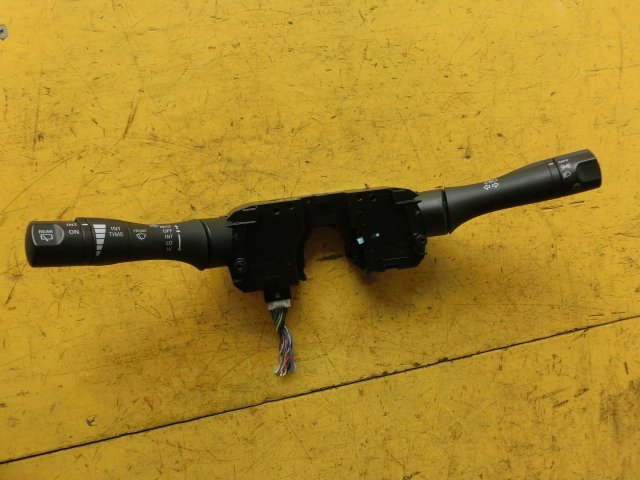 ★ノート レバー スイッチ 平成24年 DBA-E12 ライト ワイパー コンビネーション X DIG-S 13.7万km 即決あり拍卖