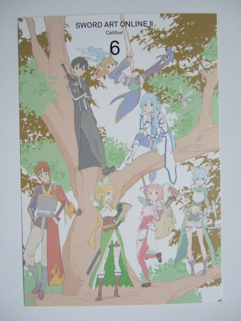 ソードアート・オンライン ポストカード 上野の森美術館 限定 SAO展 THE ART OF SWORD ART ONLINE AOSAO展 B-6拍卖