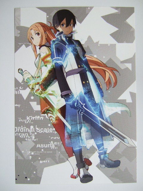 ソードアート・オンライン ポストカード 上野の森美術館 限定 SAO展 THE ART OF SWORD ART ONLINE AOSAO展 C-7拍卖
