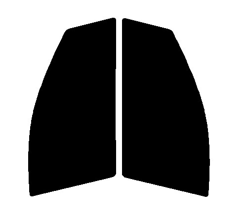 ラグジーブルー 60% 運転席、助手席 メルセデスベンツ Bクラス W246 カット済みフィルム拍卖