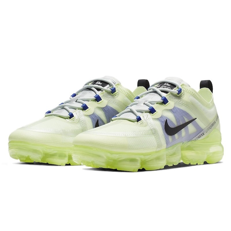 ☆NIKE AIR VAPOR MAX 2019 蛍光黄/黒/青 25.0cm ナイキ エア ヴェイパーマックス 2019 AR6631-702拍卖