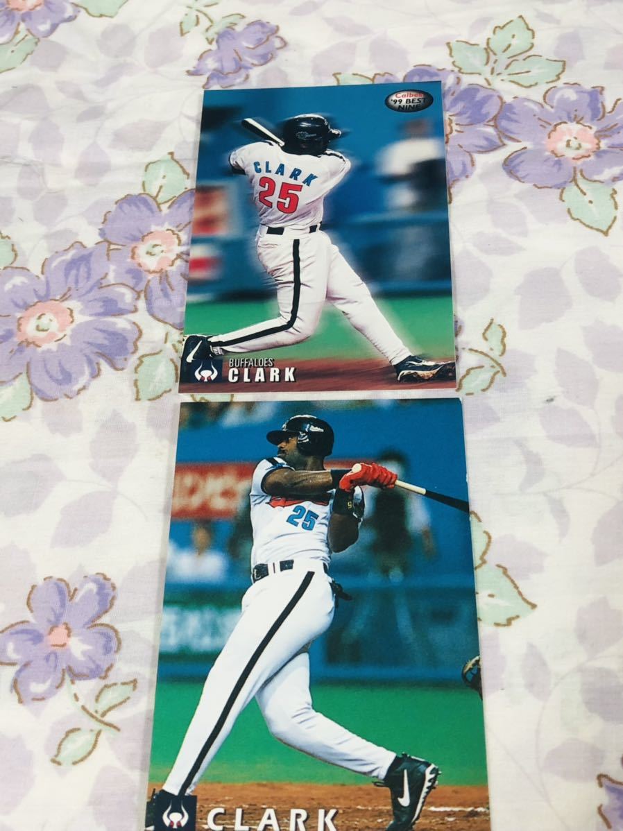 カルビープロ野球チップスカード セット売り 大阪近鉄バファローズ クラーク拍卖