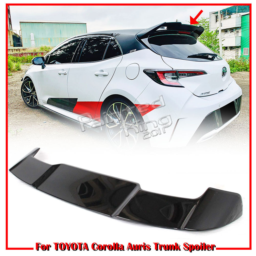 艶有黒#218 トヨタ カローラスポーツ NRE210H NRE214H ZWE211H 18/6~リアルーフエンドスポイラーOE拍卖
