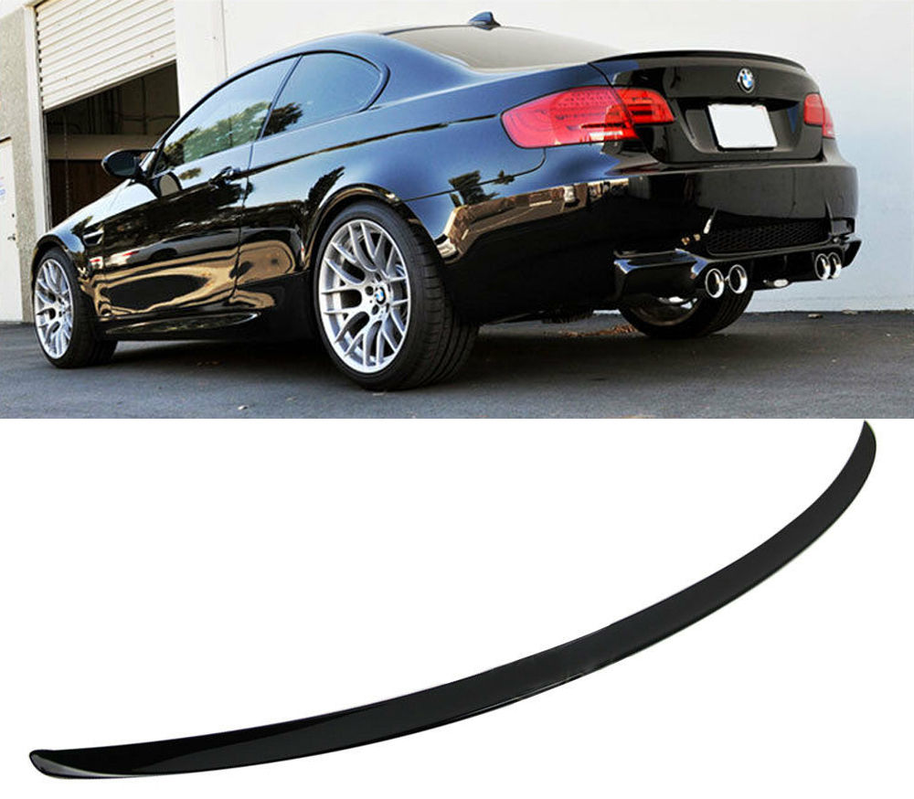 2007-2013 BMW E92 クーペ リアスポイラーリアトランクスポイラー艶有黒 在庫有 ABS M3 TYPE拍卖