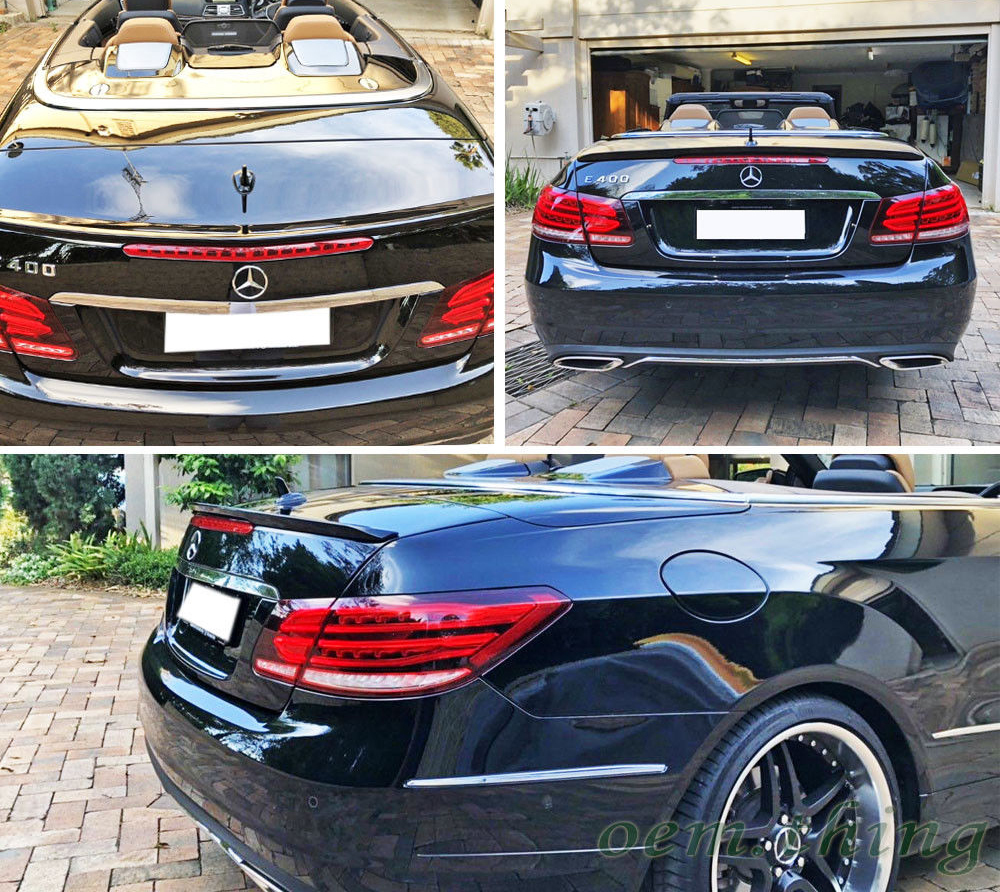 ベンツ C207 クーペ カブリオレ トランクスポイラーAMGタイプ2 純正色付 2010-2016拍卖