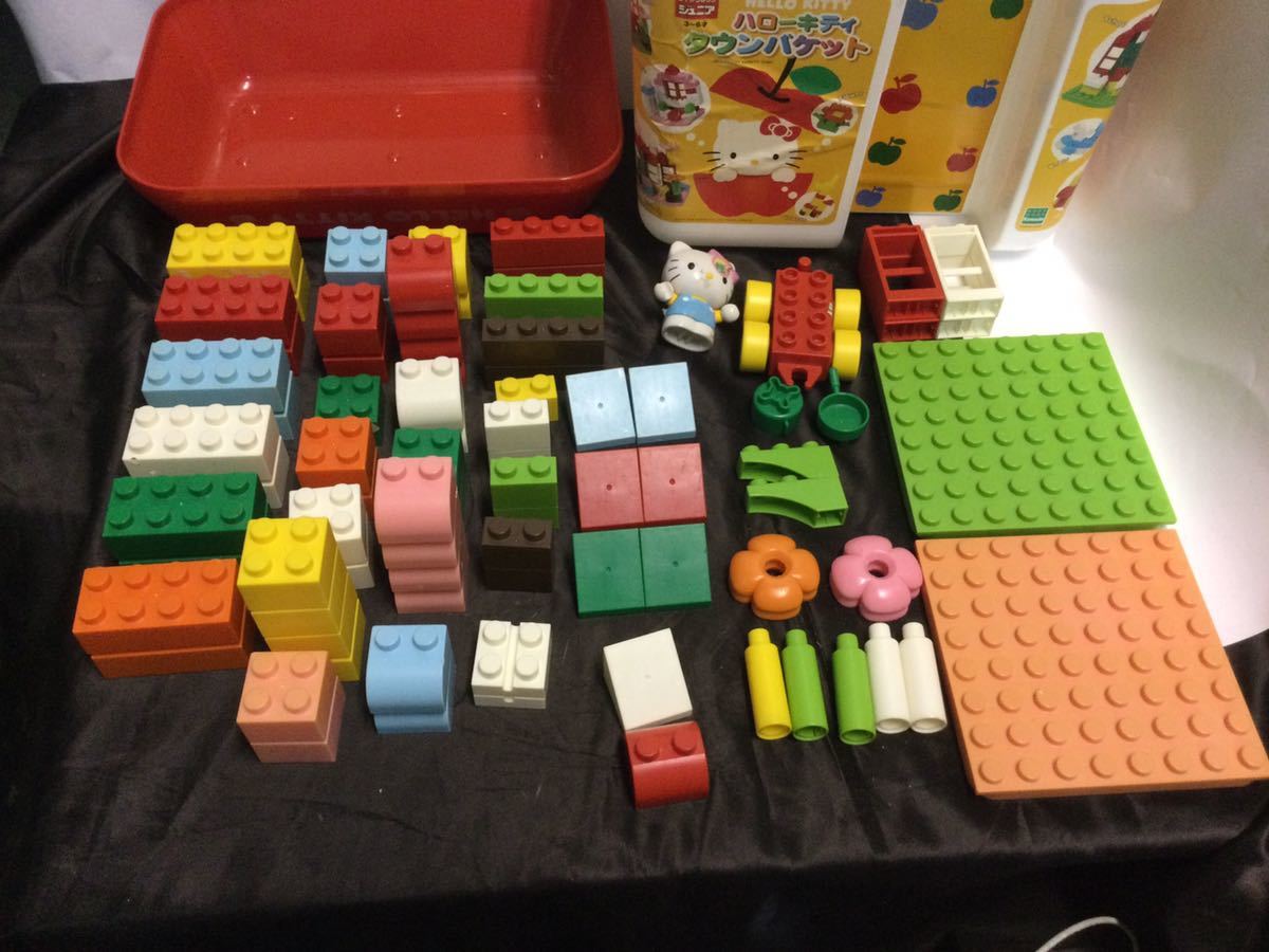 ダイヤブロックジュニア ハローキティタウンバケット拍卖