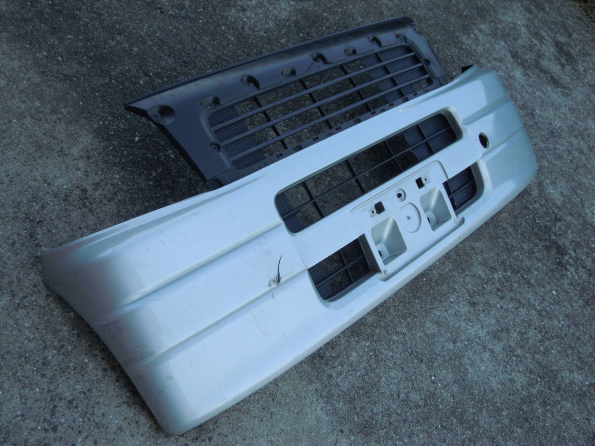 Q バモス HM1 前期 純正 フロントバンパー 71101-S4RA-0000拍卖