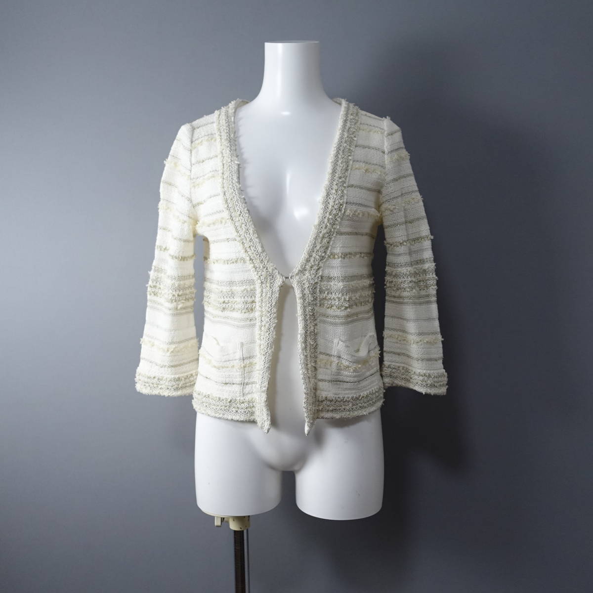 BALLSEY/ボールジィ/38/TOMORROWLAND/トゥモローランド/日本製ジャケット/オフホワイト/レディース拍卖