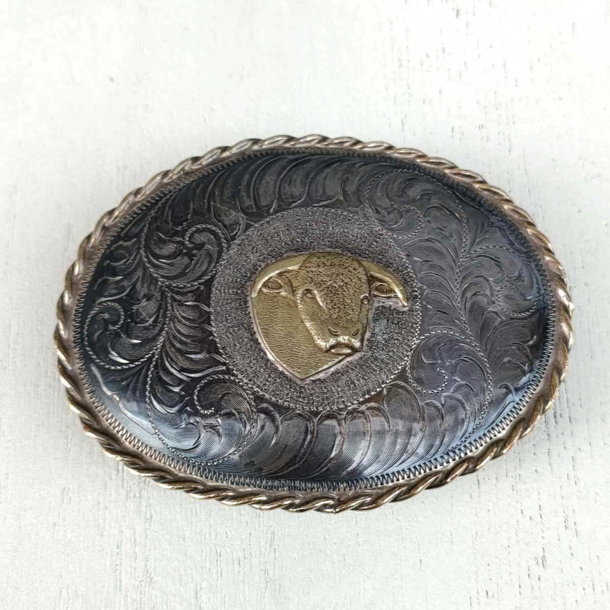 BOYD RENO NV/ヴィンテージ/ビンテージ/古着/Sterling Silver Overlay/バックル/Q0528KK11/拍卖