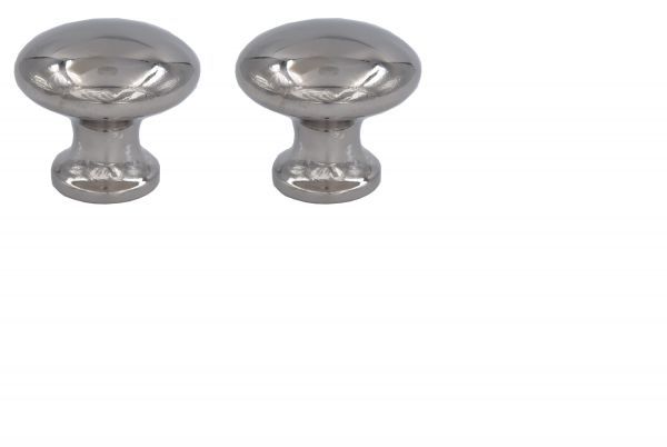 送料無料 訳アリ真鍮製つまみ 直径約30mm 2個セット 銀メッキ ヴィクトリアンCBノブ ラウンド 1-1/4”x2拍卖