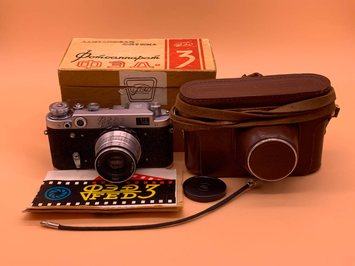 極上のフェド FED-2 ロシア INDUSTAR インダスター61 #2200B拍卖