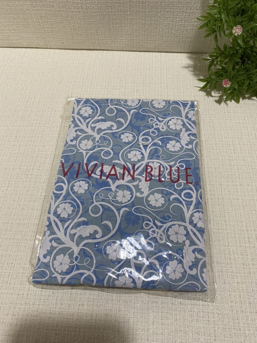 新品未使用☆ヴィヴィアンブルーVIVIANBLUEオリジナルプリントエコトートバッグ手提げトート肩掛けショルダーバッグハンドバッグ拍卖