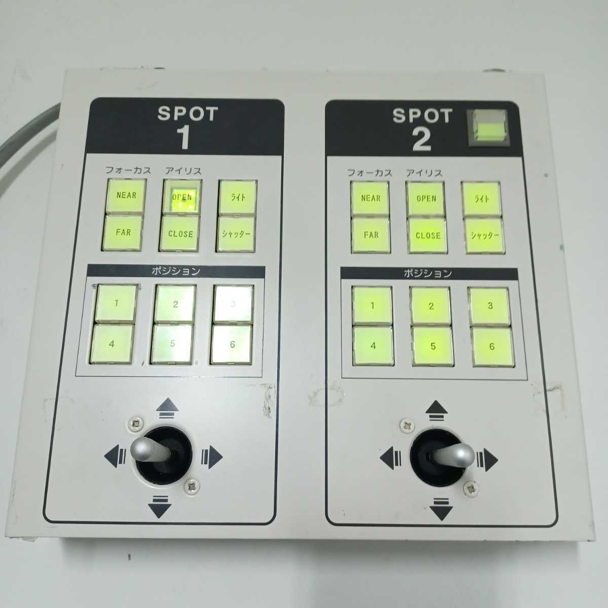 【決算セール】鋤30)通電確認済 システムコントローラー 操作盤 操作スイッチ セレクタ 機器 舞台演出 会場 業務用 (220729 C4)拍卖