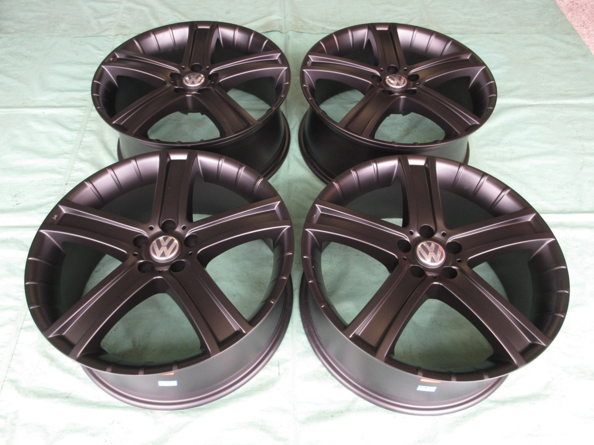 新品 PORTO マットブラック(5H/112)&ブリヂストン S007A 235/30-20 VW・ゴルフ、ゴルフヴァリアント、シロッコ 4本セット拍卖