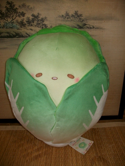 ●○赤ちゃんお野菜ぬいぐるみみ~はくさい~◆トレバ限定 白菜○●拍卖