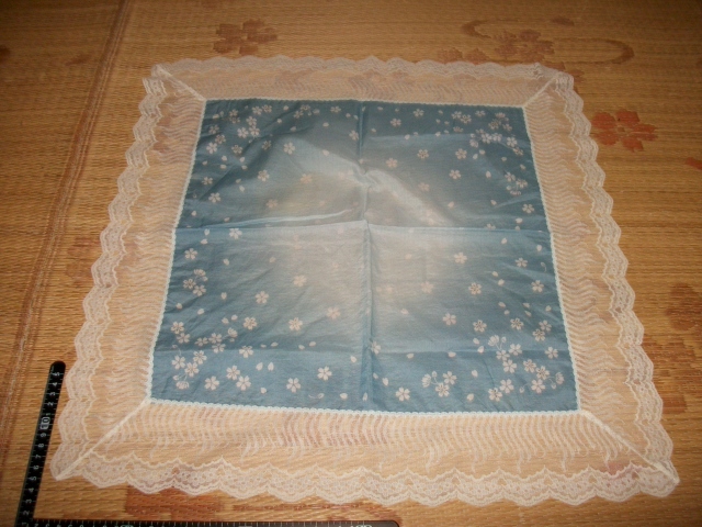 ●○レース 大判ハンカチ 3◆スカーフ○●拍卖
