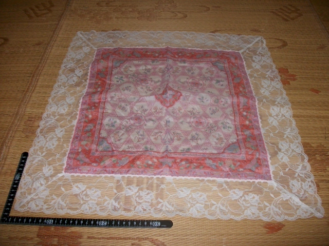●○レース 大判ハンカチ 1◆スカーフ○●拍卖