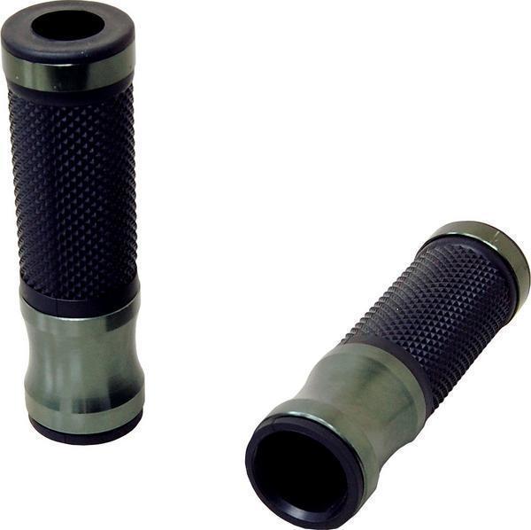 カスタムグリップ左右セット タイプB グレー 新品 バイクパーツセンター拍卖