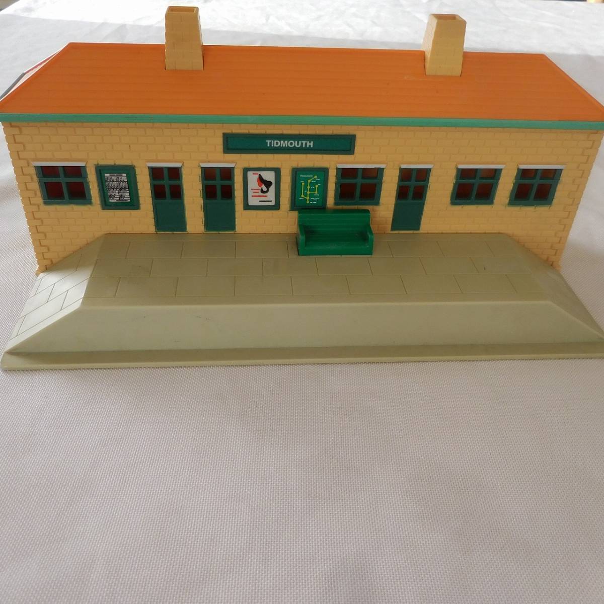 ◆中古◆プラレール◆TIDMOUTH◆ティドマス◆駅◆トーマス◆プラロード◆TOMY◆情景部品◆ストラクチャー◆拍卖